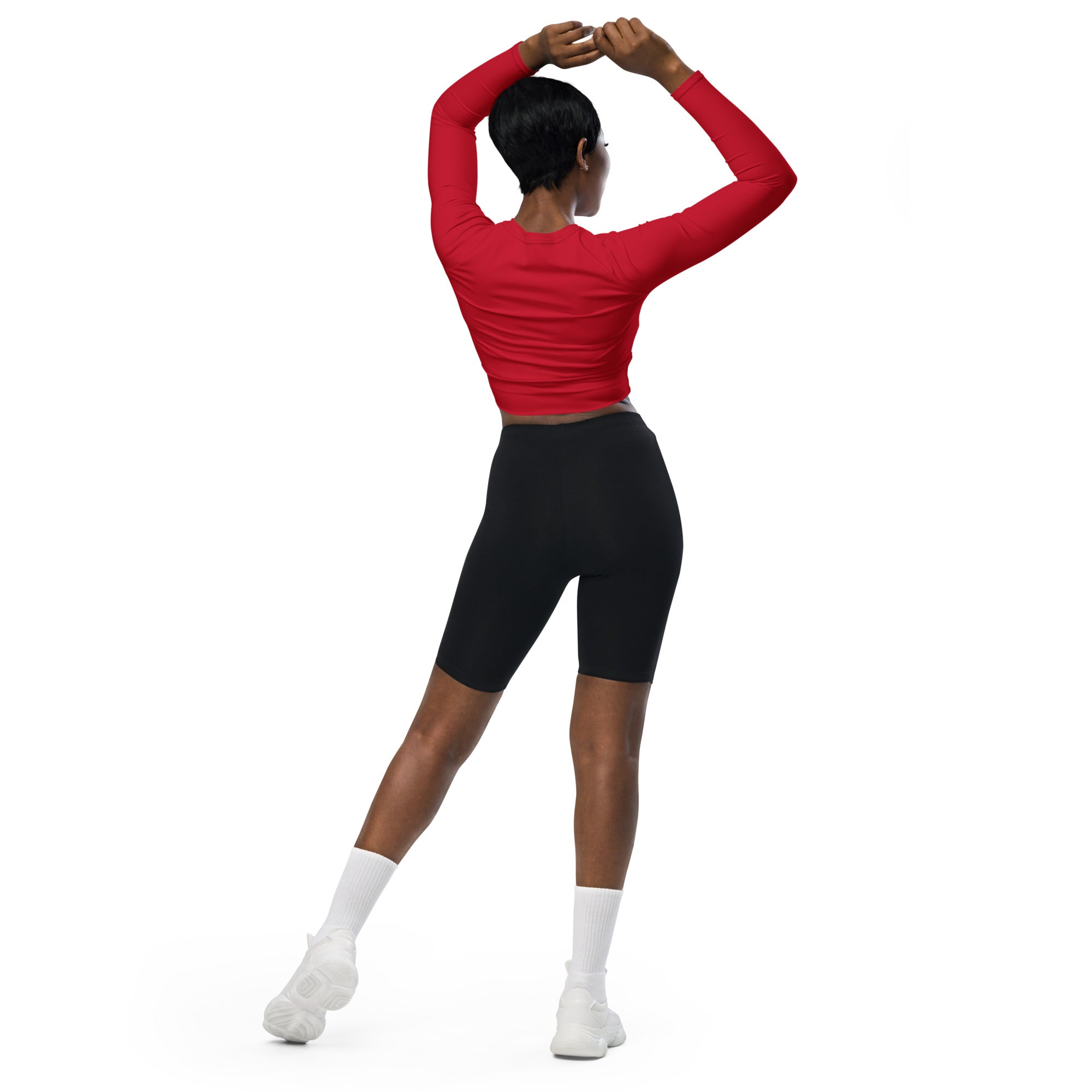 Not a Christmas Pajamas Cropped Top. Christmas Colors Streetwear or Activewear. WickedYo.